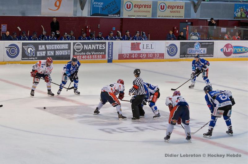 Photo hockey match Nantes  - Lyon