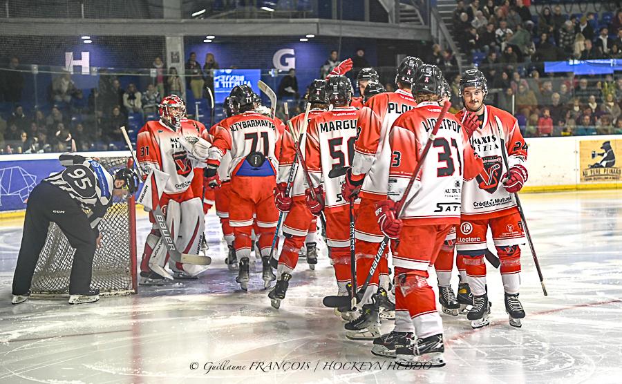 Photo hockey match Nantes  - Valenciennes