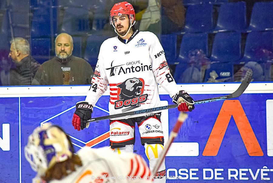 Photo hockey match Nantes - Cholet 