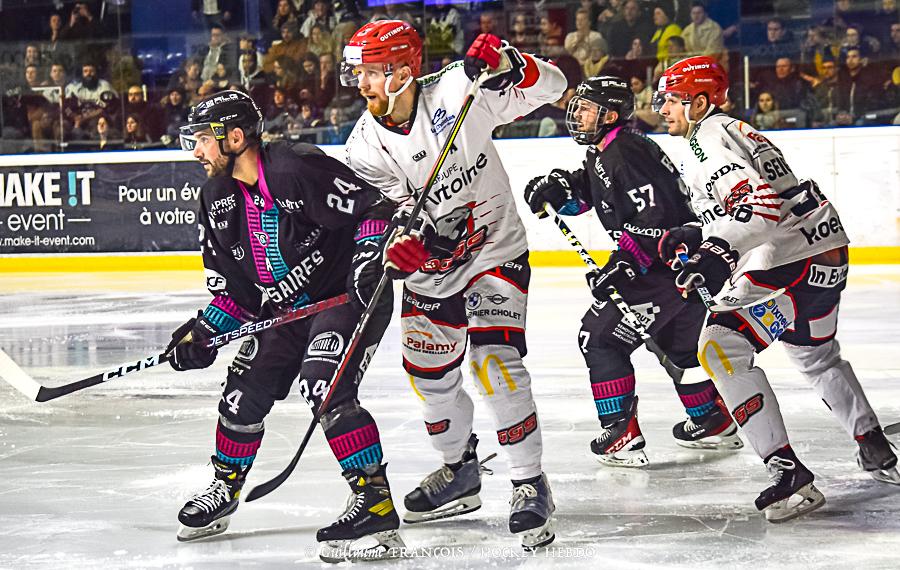 Photo hockey match Nantes - Cholet 