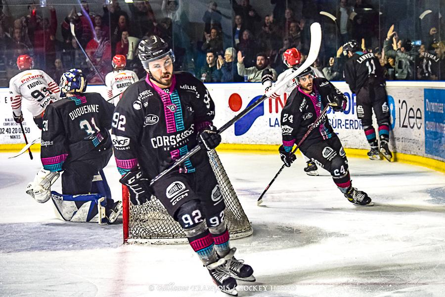 Photo hockey match Nantes - Cholet 