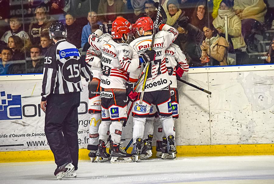 Photo hockey match Nantes - Cholet 