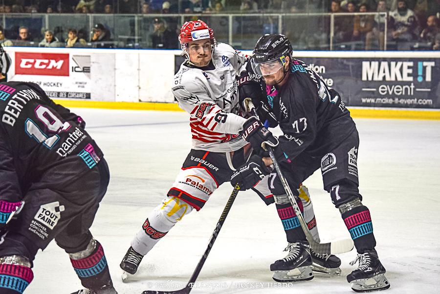 Photo hockey match Nantes - Cholet 