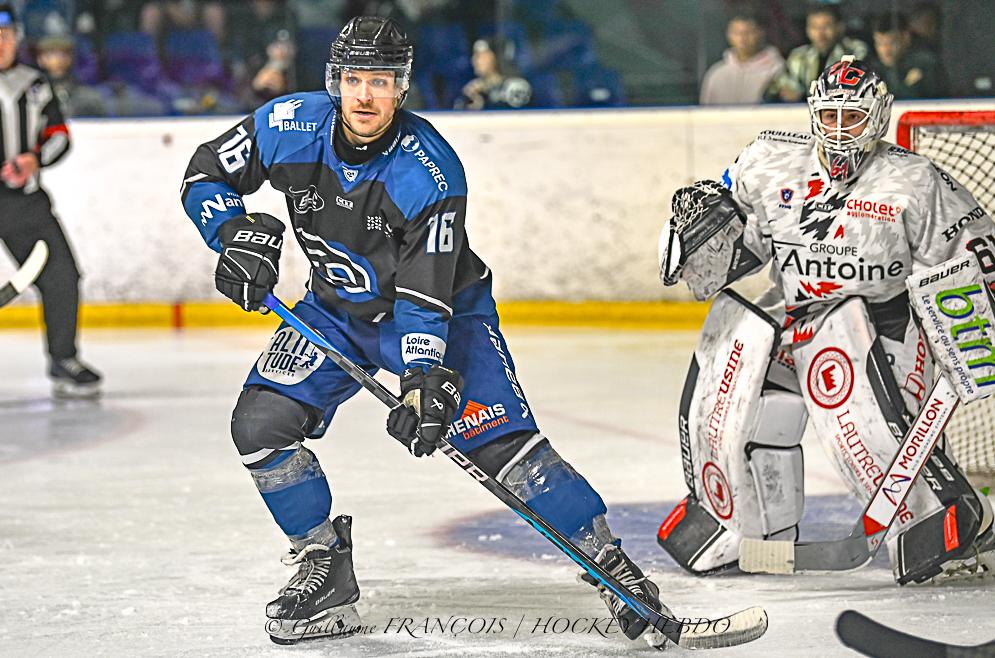 Photo hockey match Nantes - Cholet 