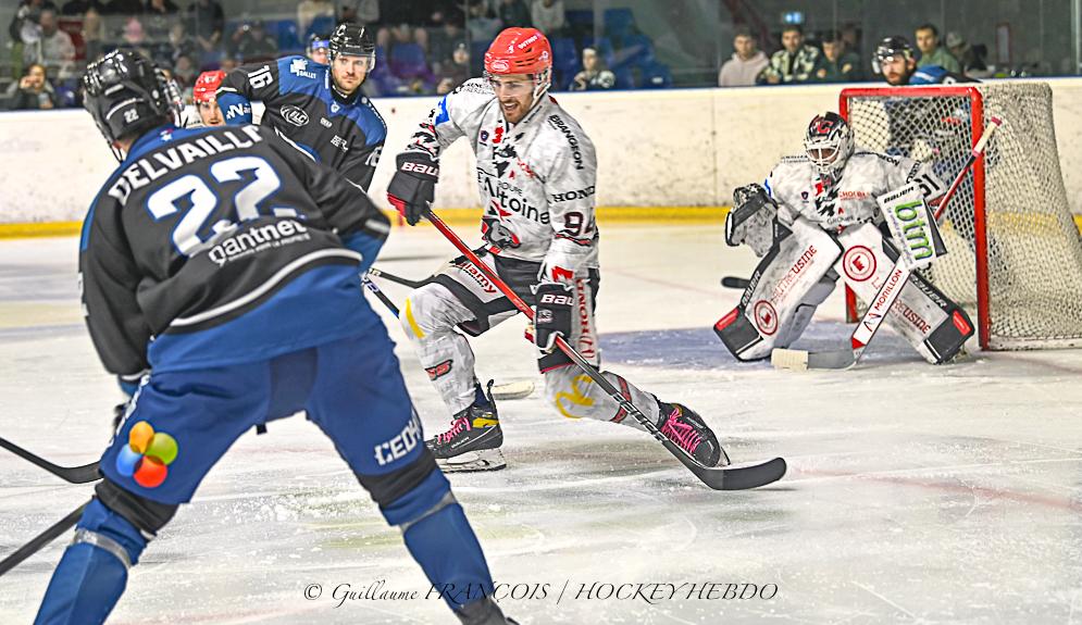 Photo hockey match Nantes - Cholet 