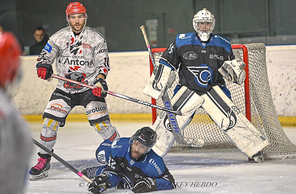 Photo hockey match Nantes - Cholet 