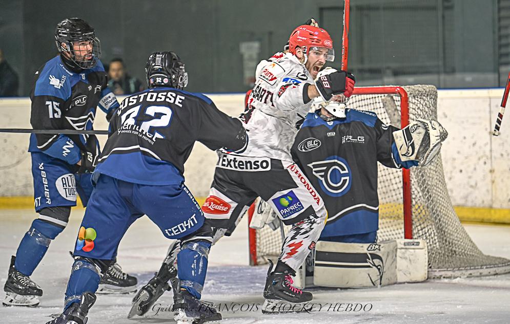 Photo hockey match Nantes - Cholet 