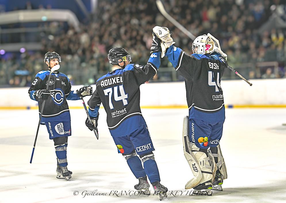 Photo hockey match Nantes - Cholet 