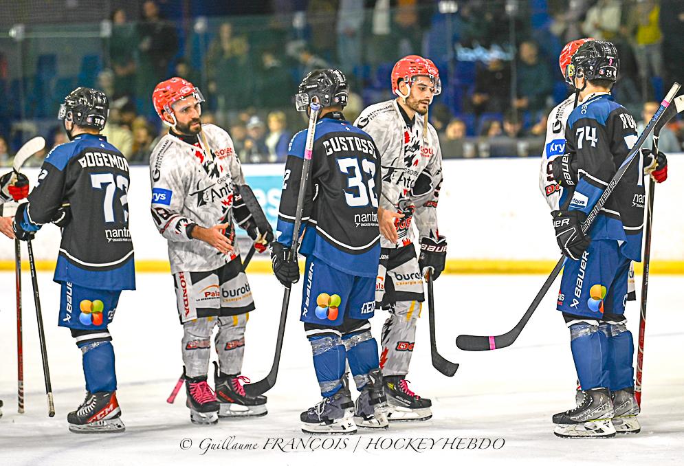 Photo hockey match Nantes - Cholet 