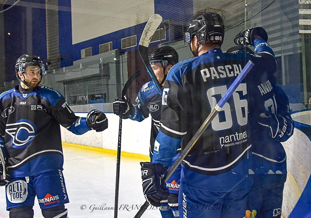 Photo hockey match Nantes - Cholet 