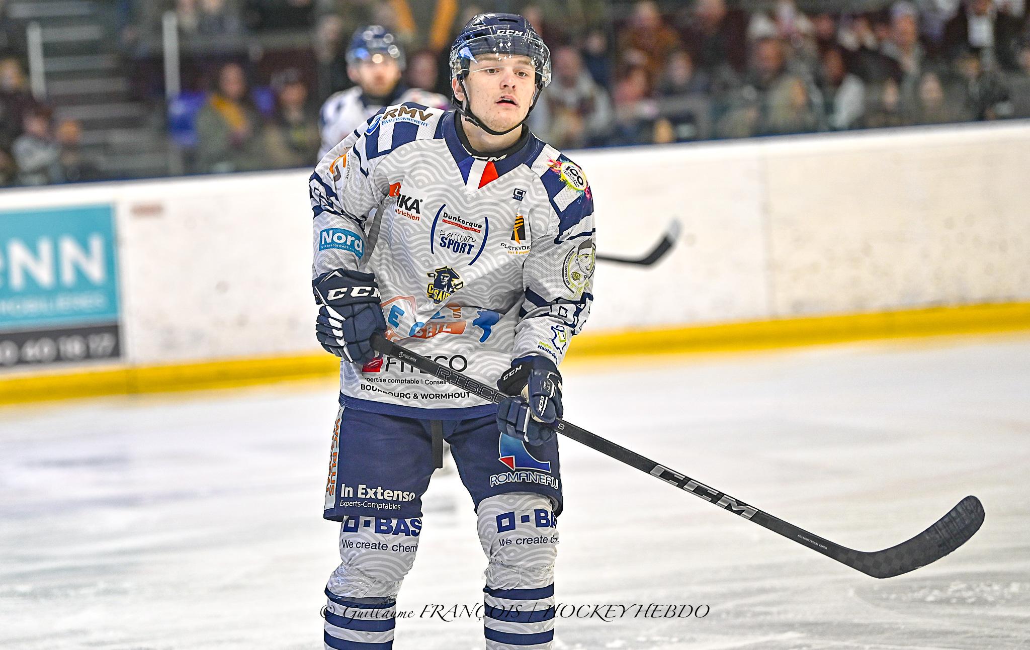 Photo hockey match Nantes - Dunkerque