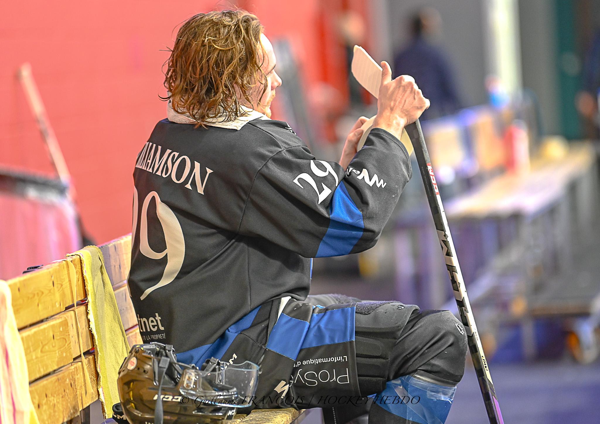 Photo hockey match Nantes - Dunkerque