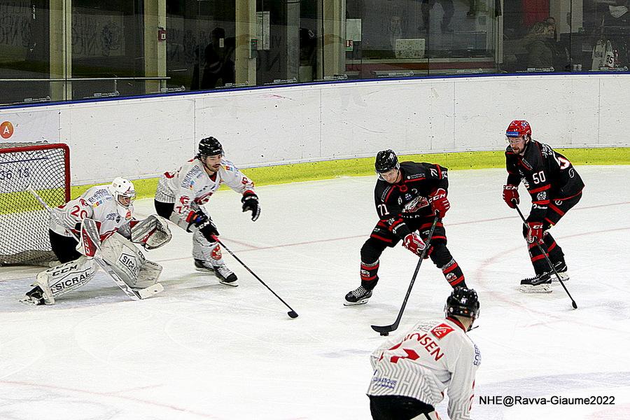 Photo hockey match Nice - Amiens 