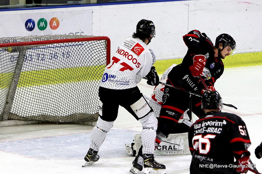 Photo hockey match Nice - Amiens 