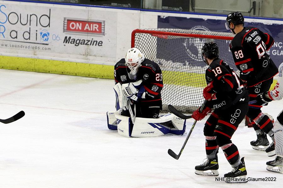 Photo hockey match Nice - Amiens 