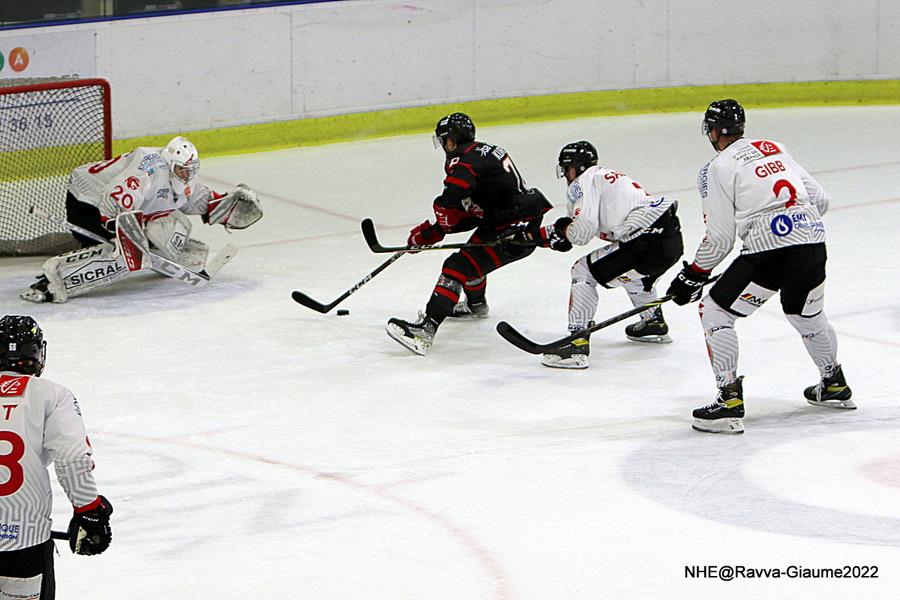 Photo hockey match Nice - Amiens 