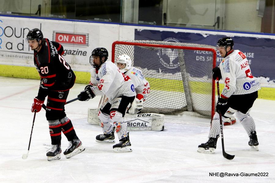 Photo hockey match Nice - Amiens 