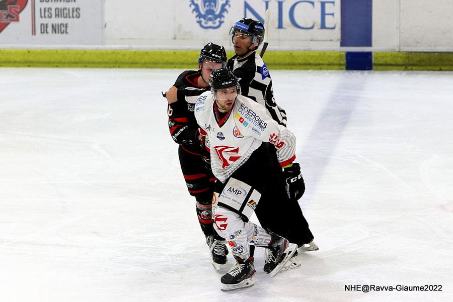 Photo hockey match Nice - Amiens 