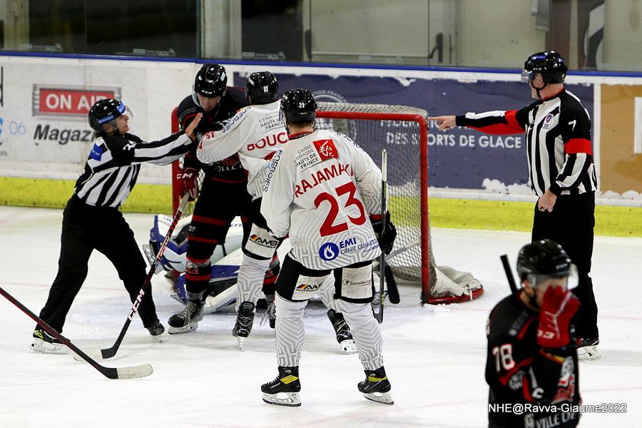 Photo hockey match Nice - Amiens 