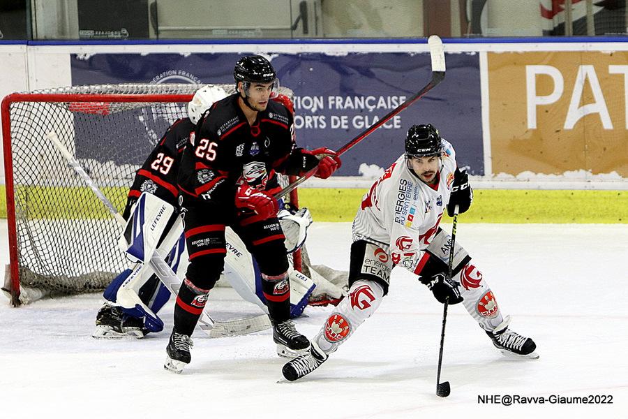 Photo hockey match Nice - Amiens 