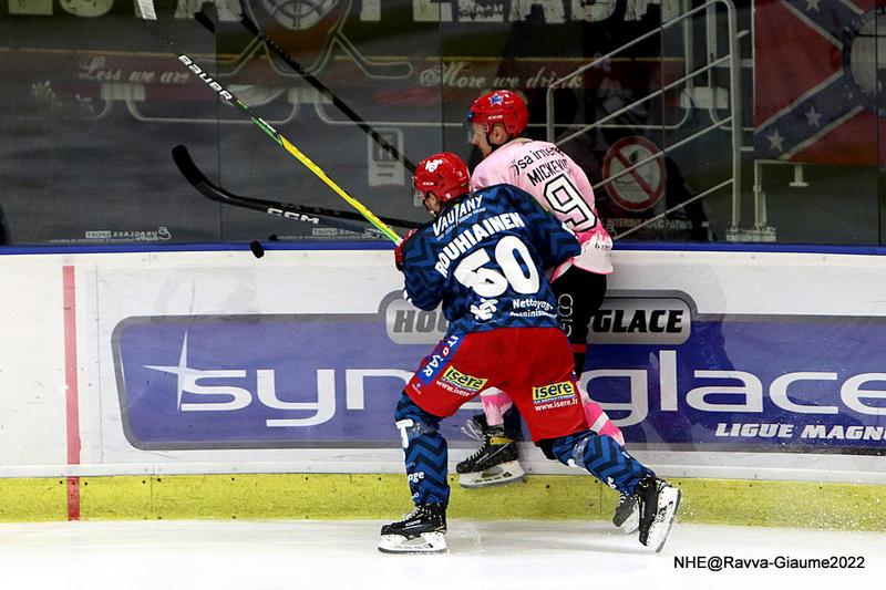 Photo hockey match Nice - Grenoble 