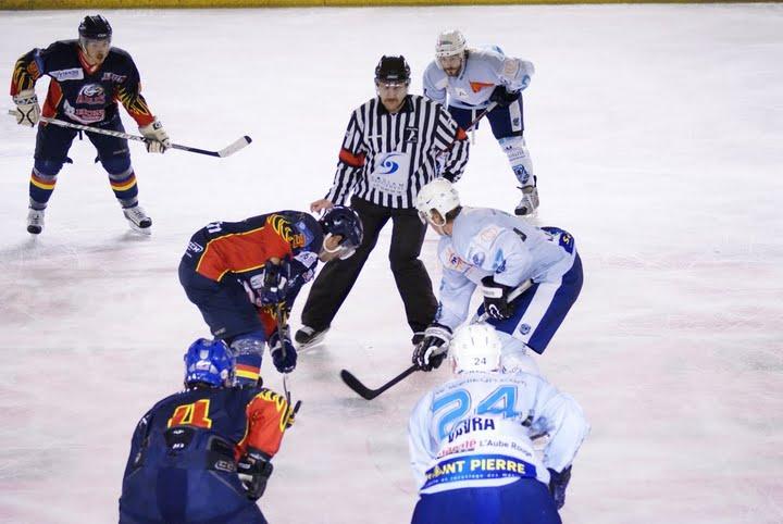Photo hockey match Nice - Montpellier 