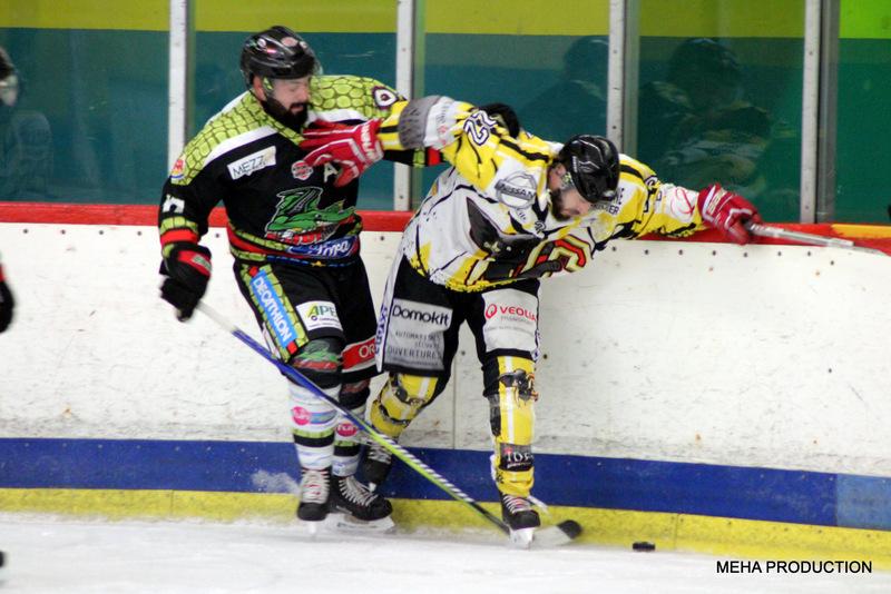 Photo hockey match Nimes - Chambry II