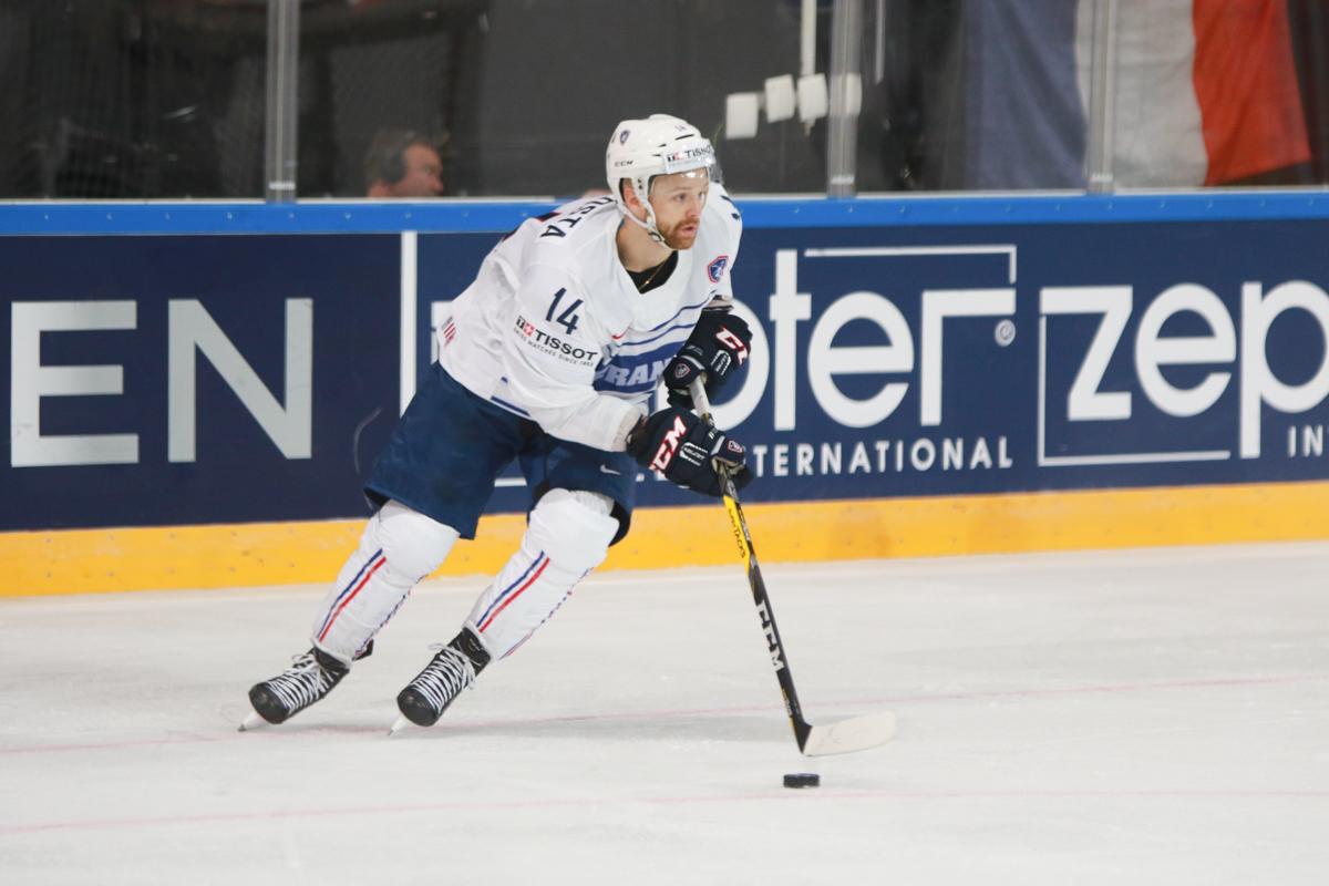 Photo hockey match Norway - France