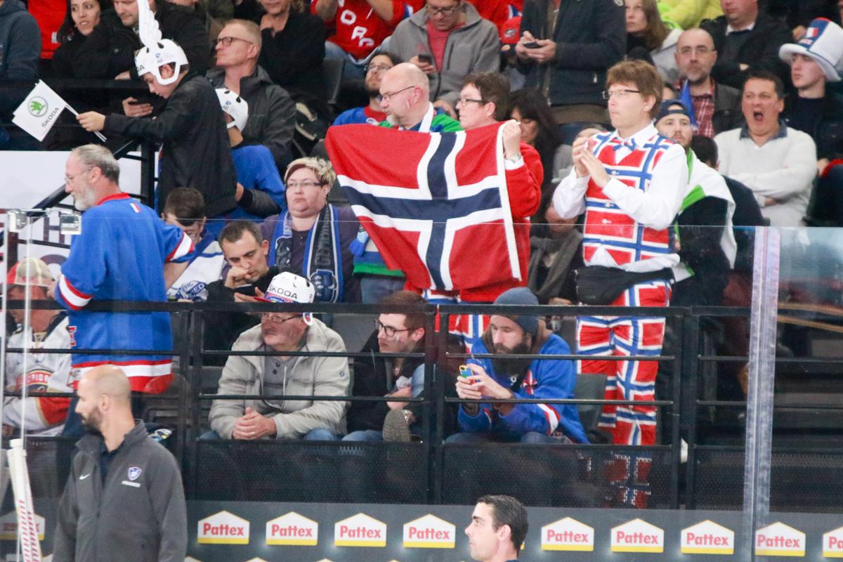 Photo hockey match Norway - France