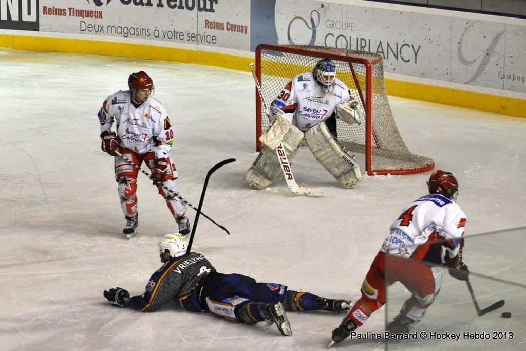 Photo hockey match Reims - Amnville