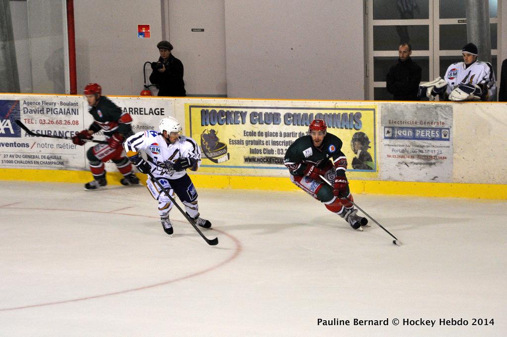 Photo hockey match Reims - Anglet