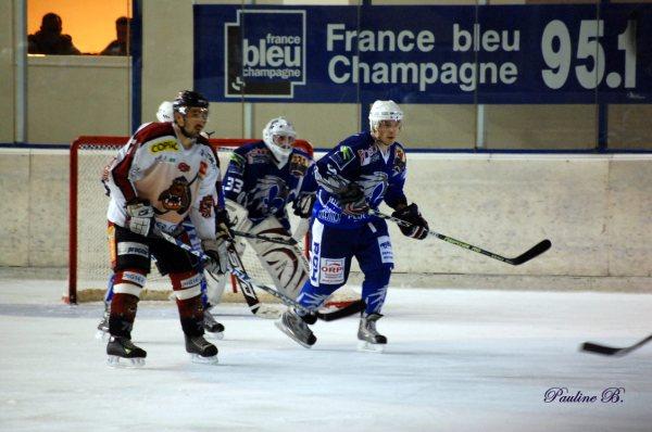 Photo hockey match Reims - Bordeaux