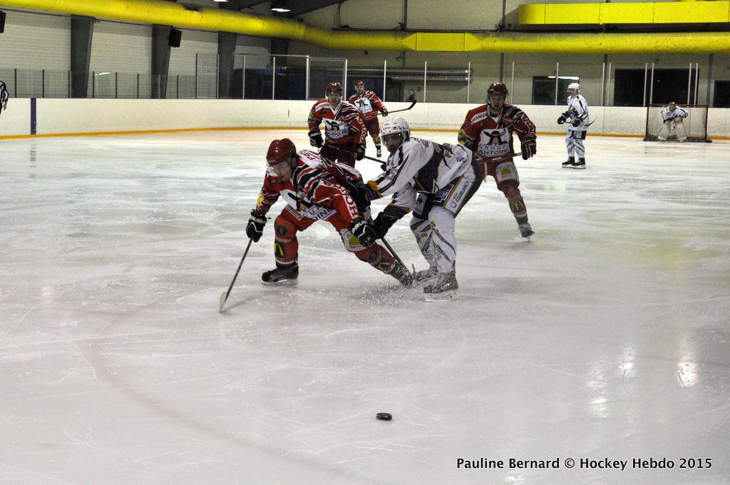Photo hockey match Reims - Cholet 