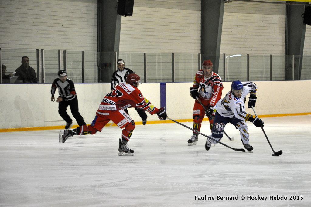 Photo hockey match Reims - Cholet 