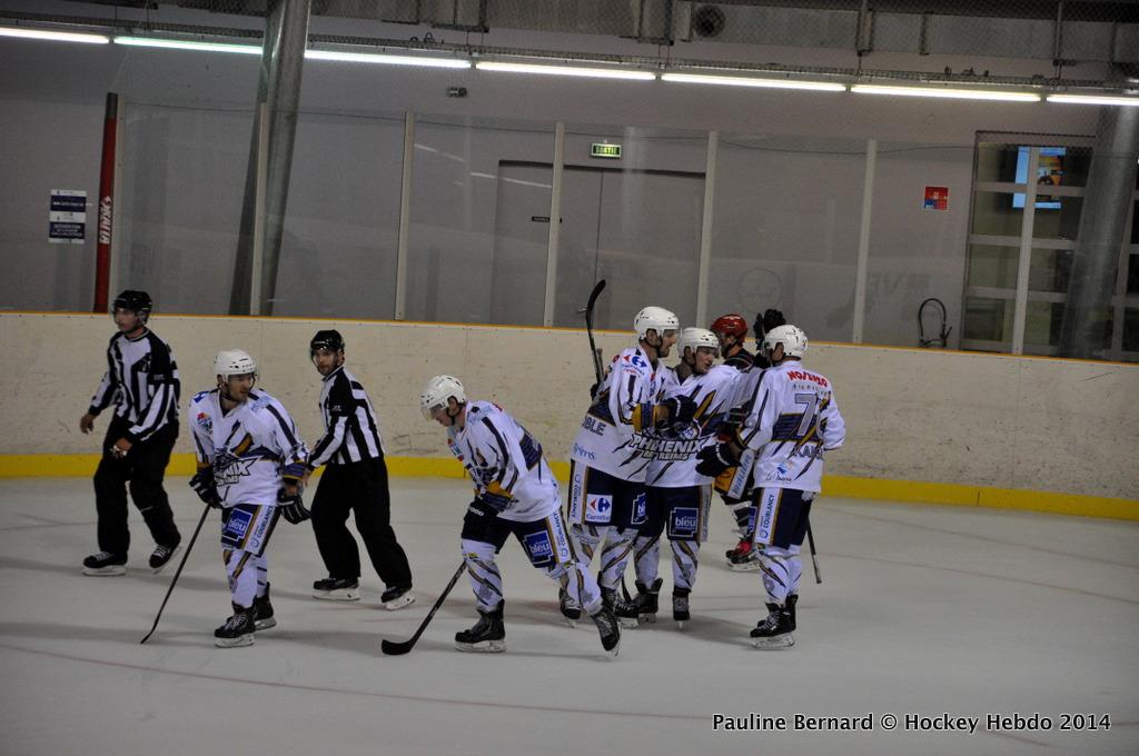 Photo hockey match Reims - Mont-Blanc
