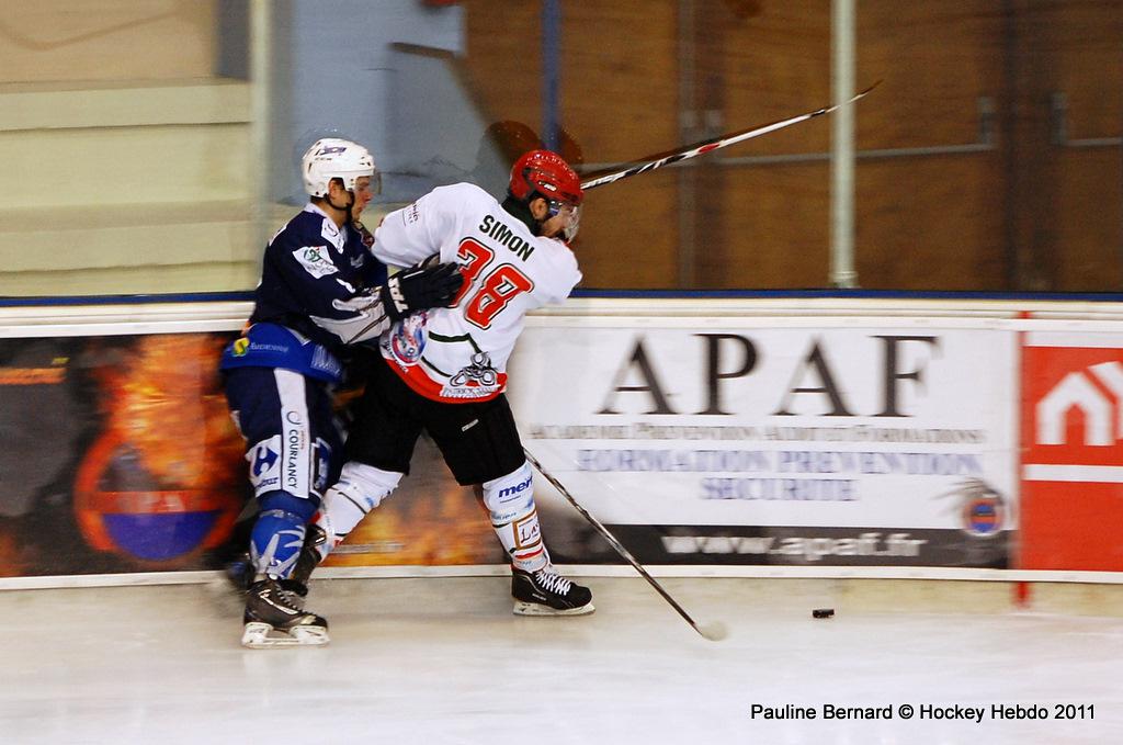 Photo hockey match Reims - Mont-Blanc