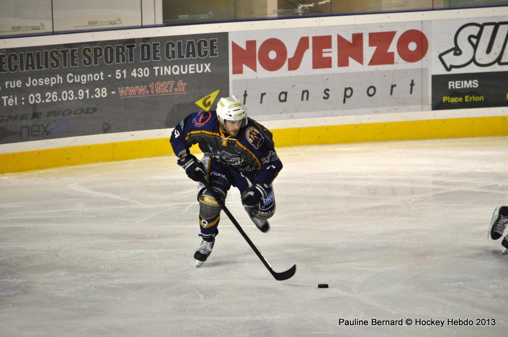 Photo hockey match Reims - Montpellier 