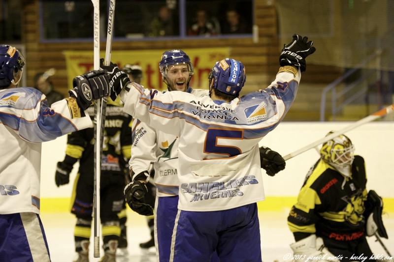 Photo hockey match Roanne - Clermont-Ferrand