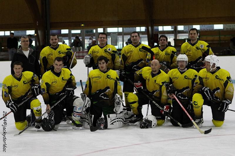 Photo hockey match Romorantin - Colombes