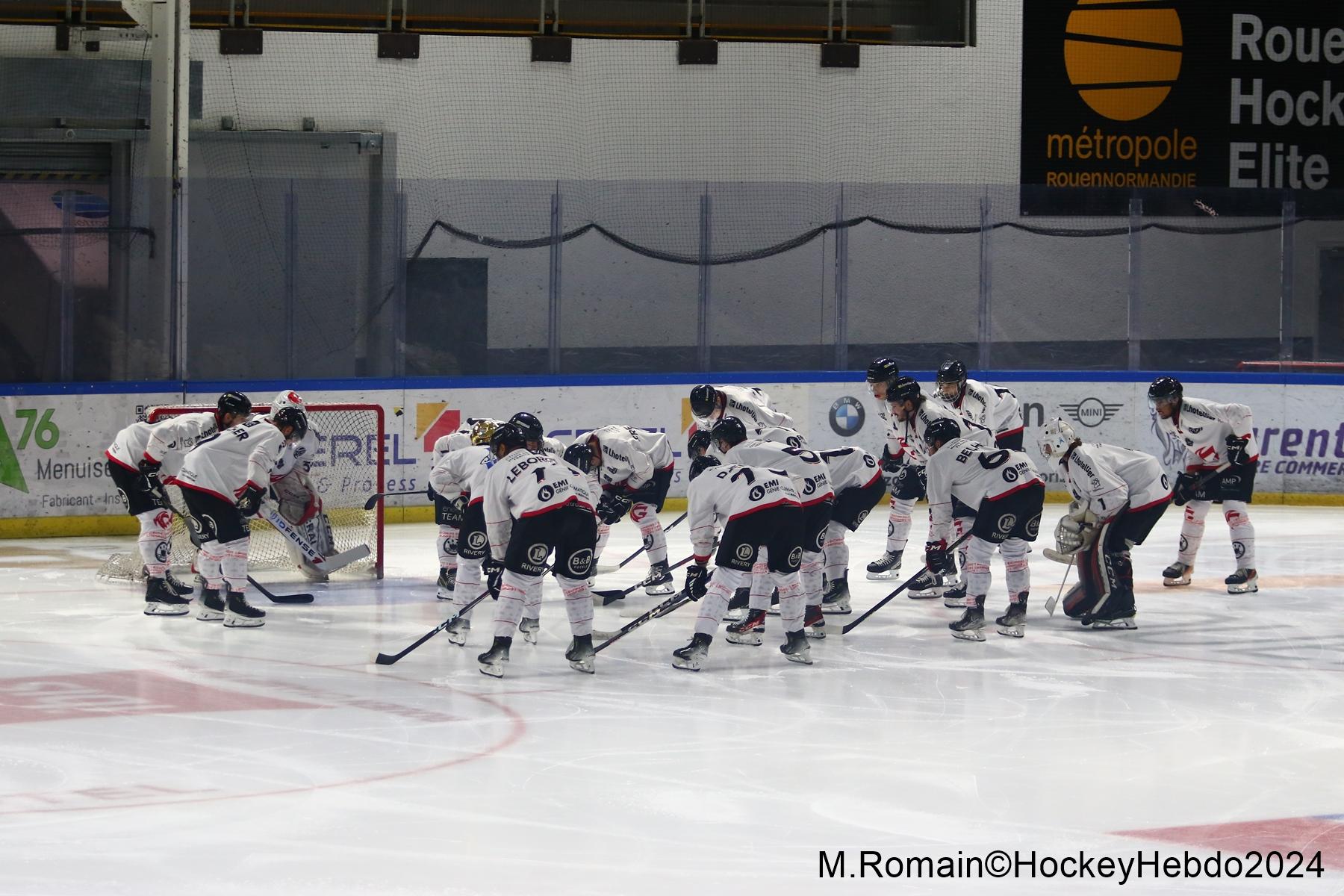 Photo hockey match Rouen - Amiens 