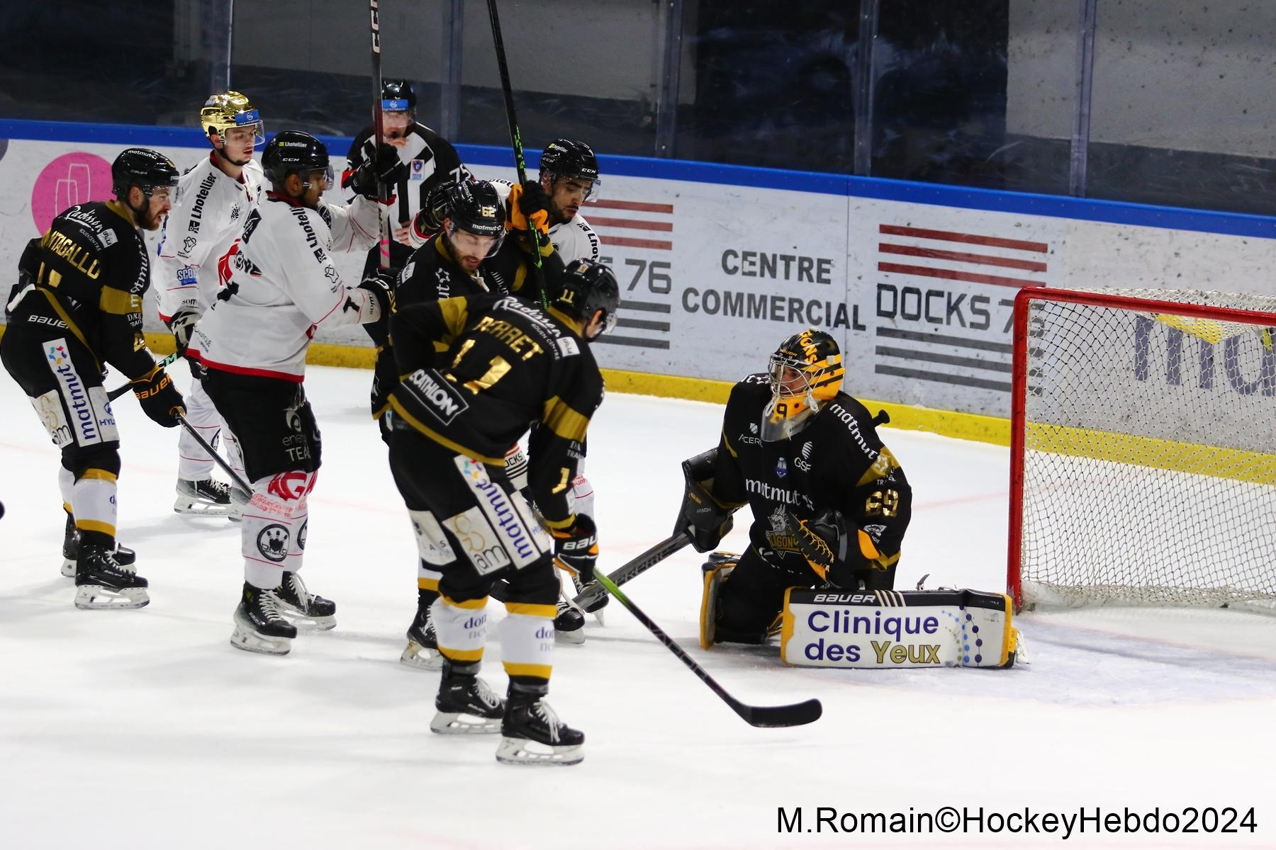 Photo hockey match Rouen - Amiens 