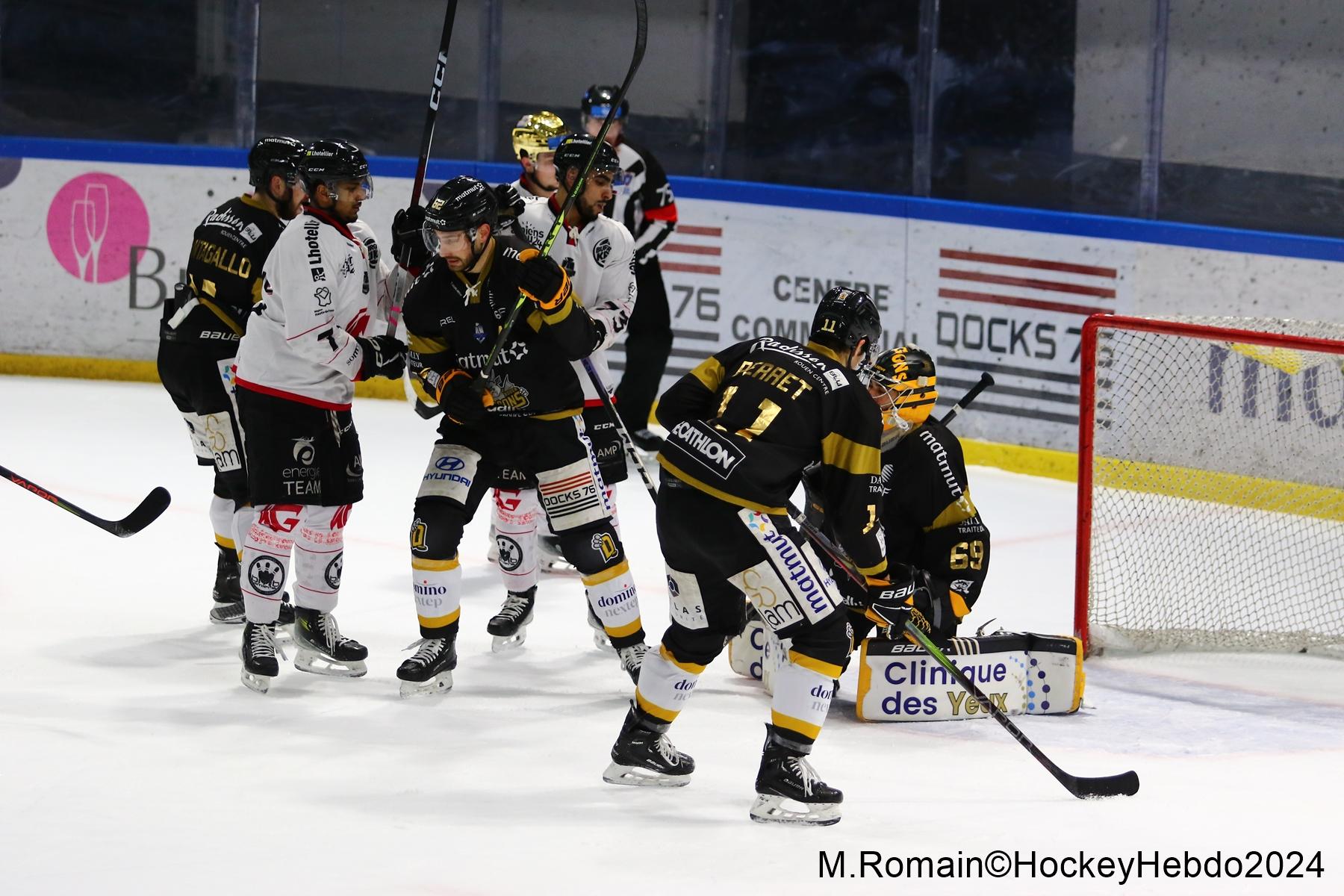 Photo hockey match Rouen - Amiens 