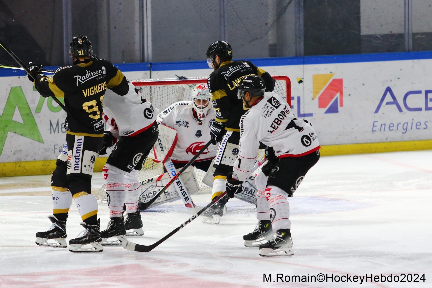 Photo hockey match Rouen - Amiens 