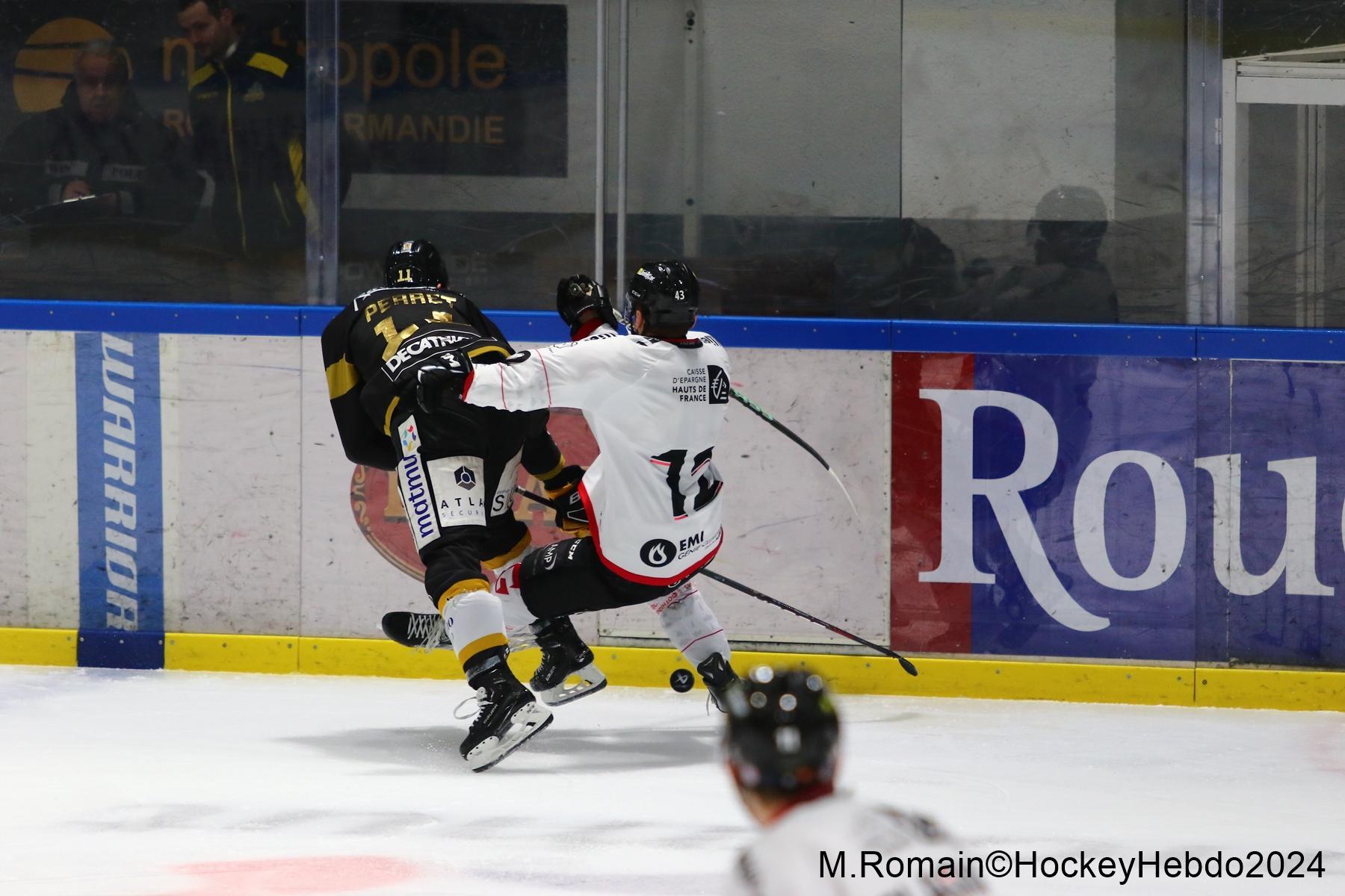 Photo hockey match Rouen - Amiens 