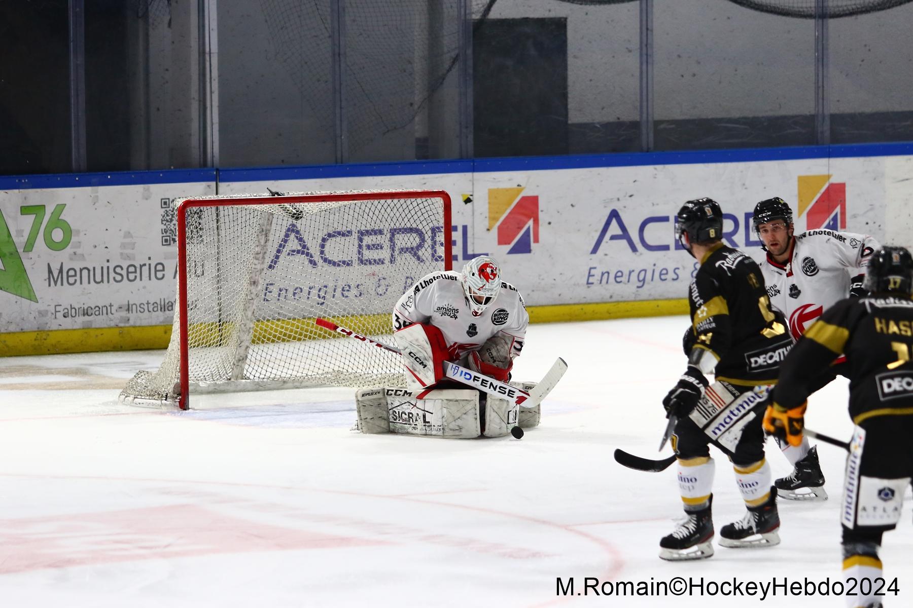 Photo hockey match Rouen - Amiens 