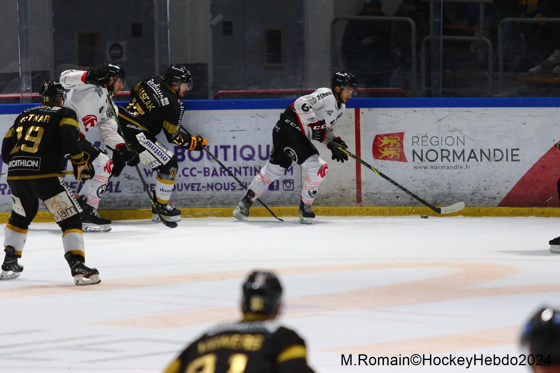 Photo hockey match Rouen - Amiens 