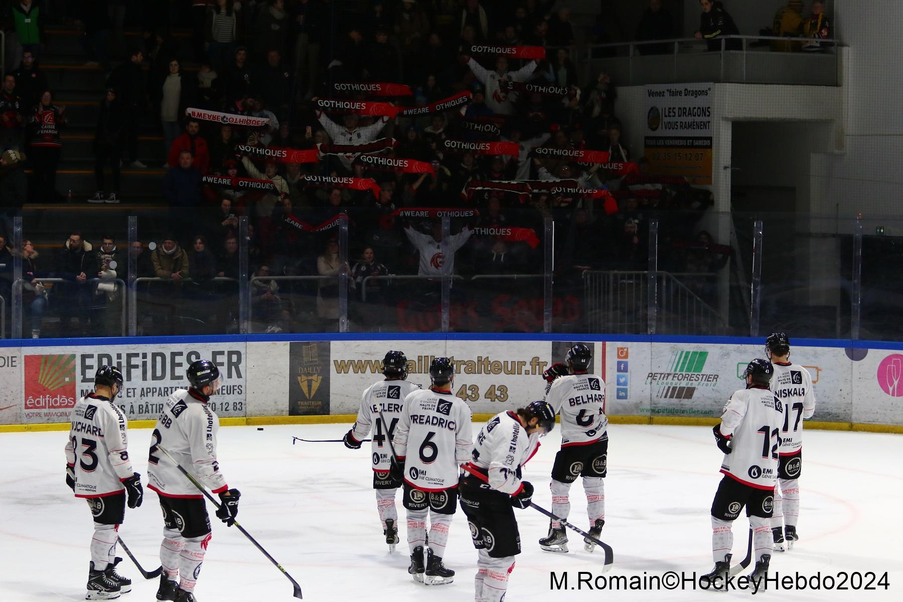 Photo hockey match Rouen - Amiens 