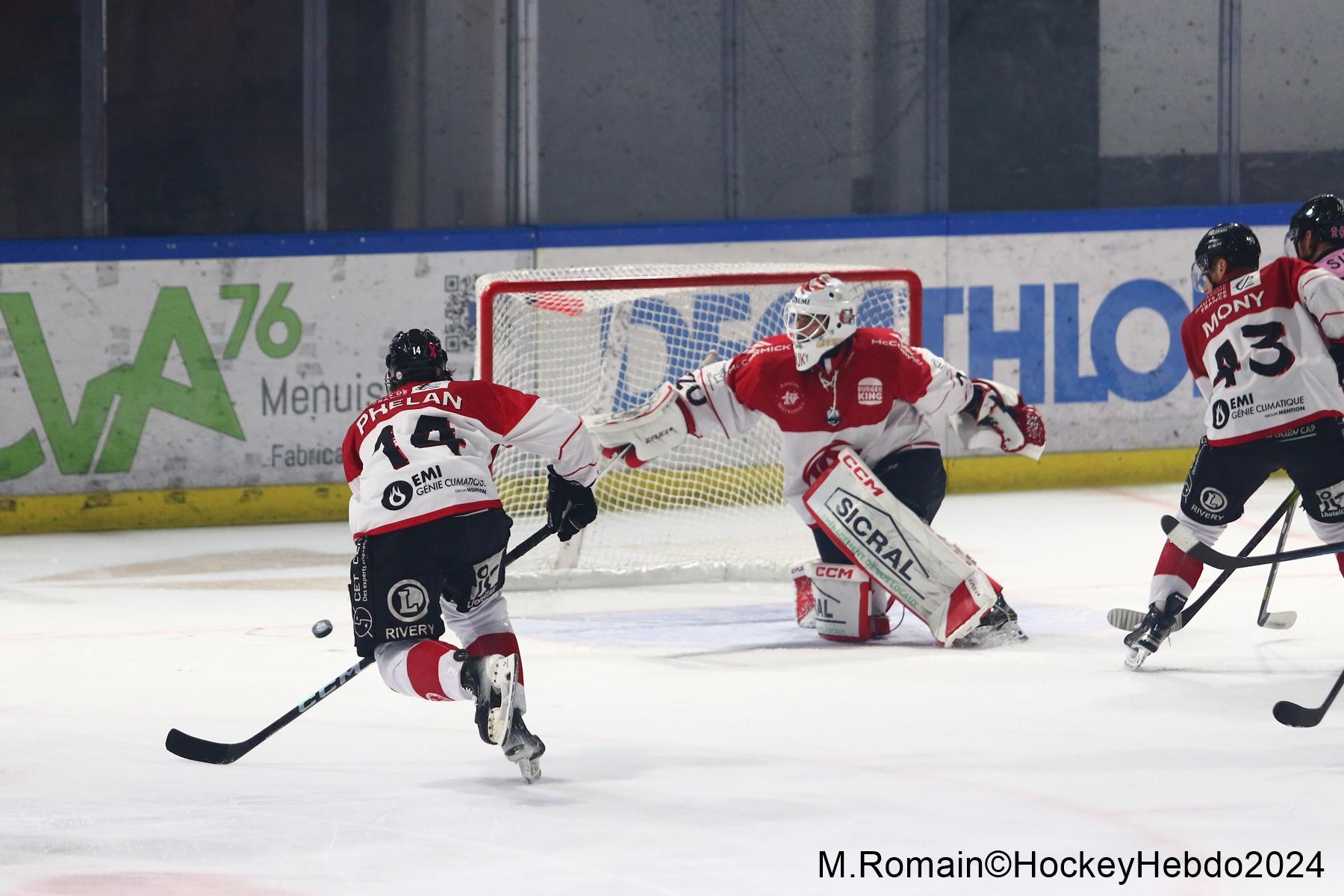 Photo hockey match Rouen - Amiens 