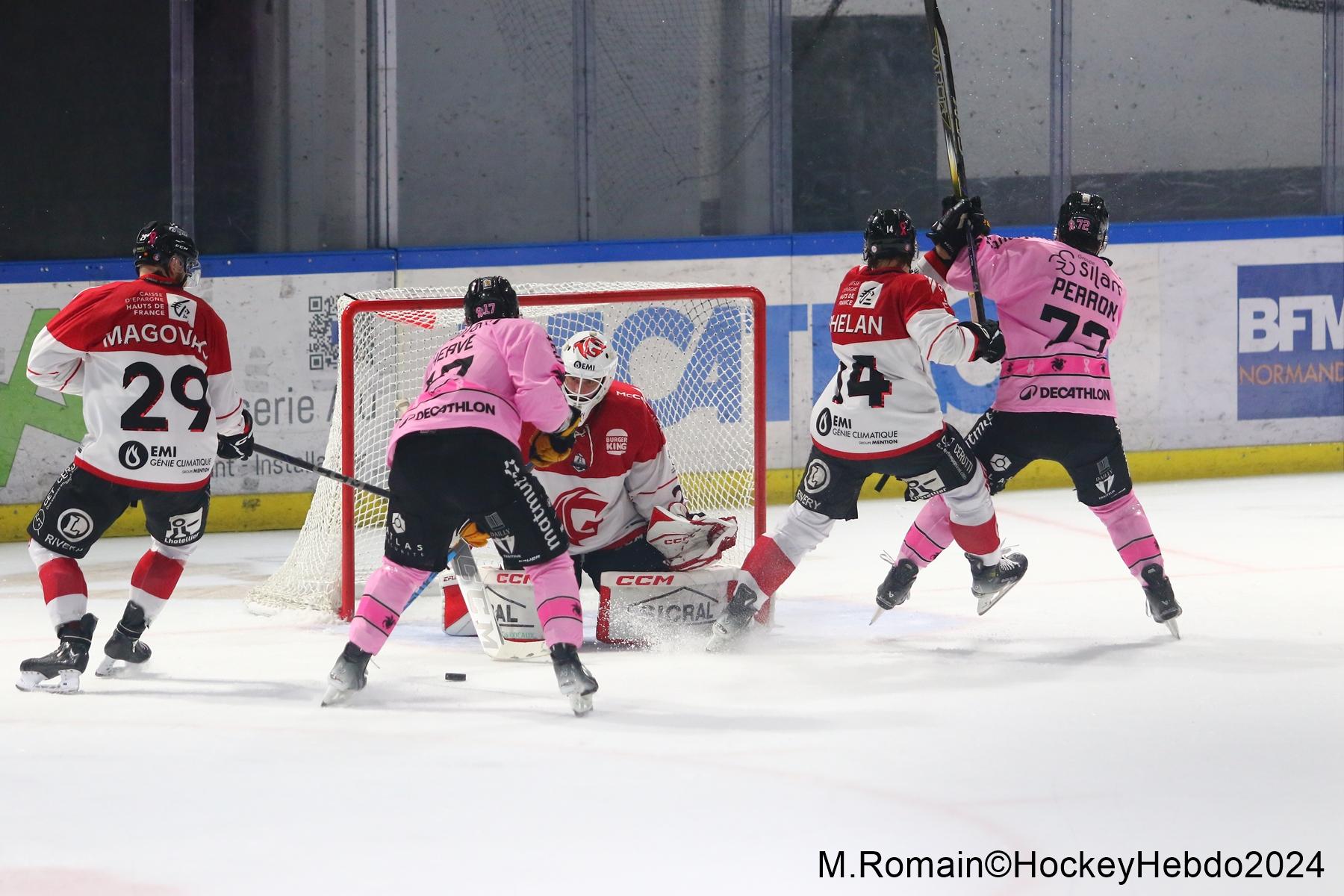 Photo hockey match Rouen - Amiens 