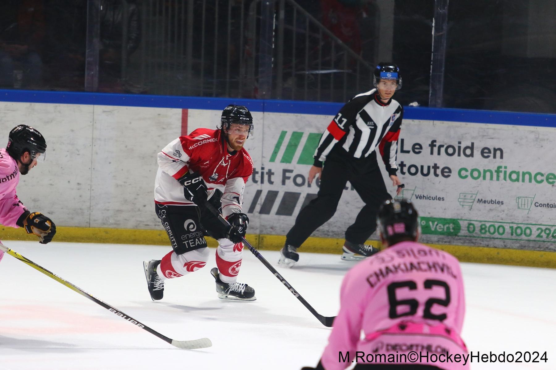 Photo hockey match Rouen - Amiens 